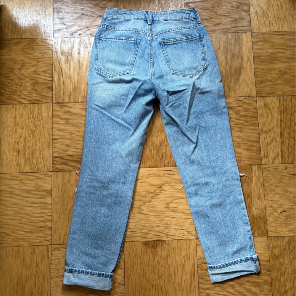 PacSun High Rise Distressed Blue Jeans - Picture 4 of 4
